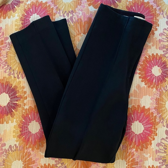 DVF Cotton-blend Twill Slim-leg Pants Size 2 - Picture 3 of 9